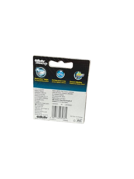 Gillette Mach3 Razor Blade Refills – Pack of 4