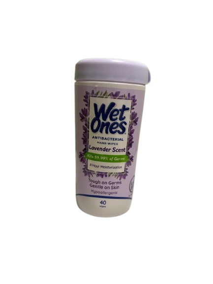 Wet Ones Antibacterial Hand Wipes – Assorted Scents (40 Count)