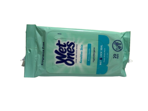 Wet Ones Antibacterial Hand Wipes Travel Pack – Assorted Scents (20 Count Each)