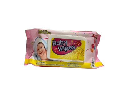 Baby Wipes – Soft & Gentle Cleansing (80 Count)