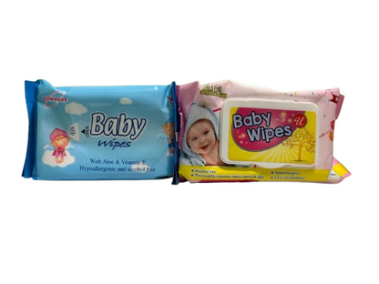Baby Wipes – Soft & Gentle Cleansing (80 Count)