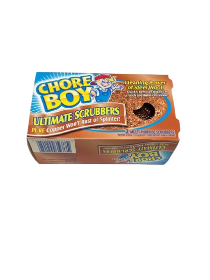 Chore Boy Scrubber 2 Ped Each
