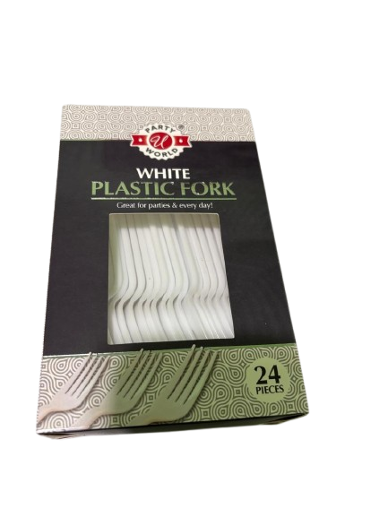 Plastic Fork 24 Pack