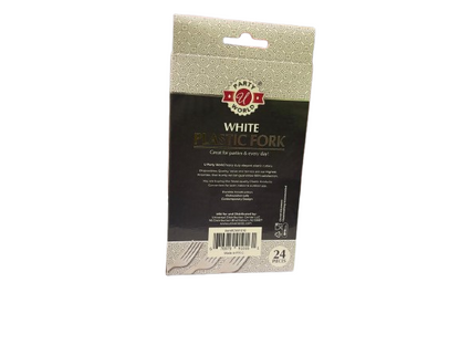 Plastic Fork 24 Pack