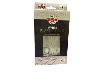 Plastic Fork 24 Pack