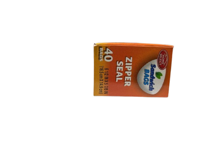 Sandwich Bag Fold & Zipper Bag