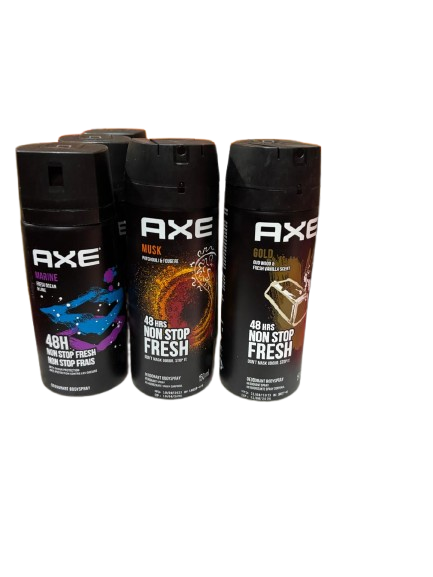 Axe Men’s Deodorant Body Spray Combo Pack – Marine, Musk & Gold (3 x 150ml)