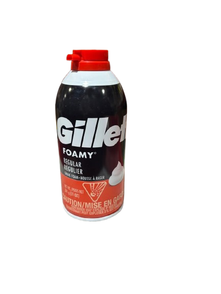 Gillette Foamy Regular Shaving Foam – Classic Smooth Shave (311g)